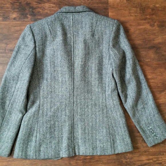 Vintage Wool Houndstooth Blazer - Picture 4 of 4